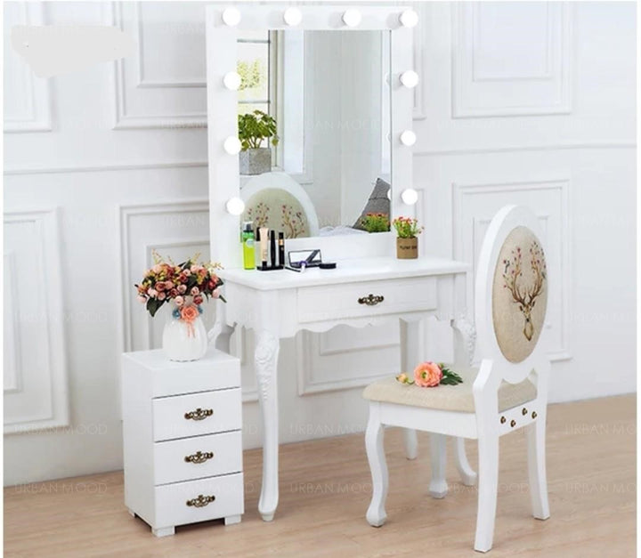 MARILYN Spotlight Backstage Vanity Dressing Table