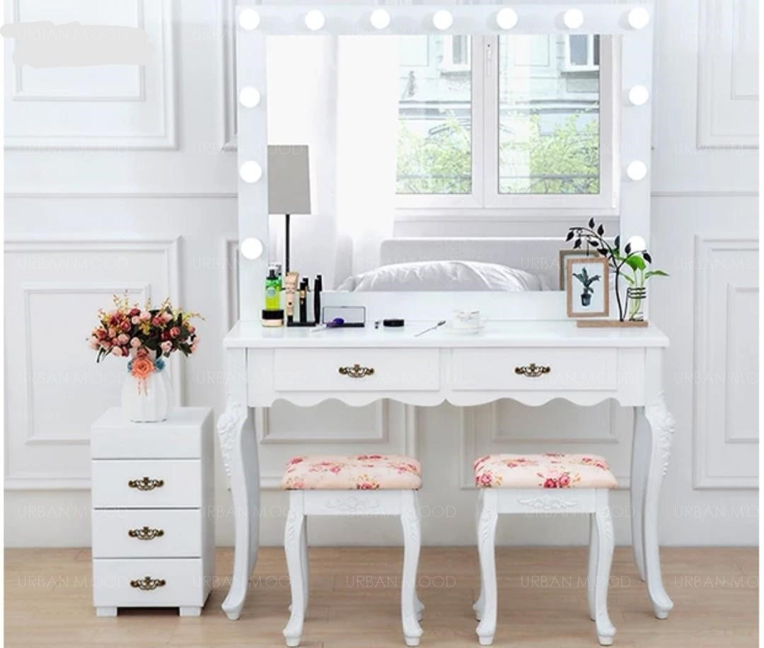 MARILYN Spotlight Backstage Vanity Dressing Table