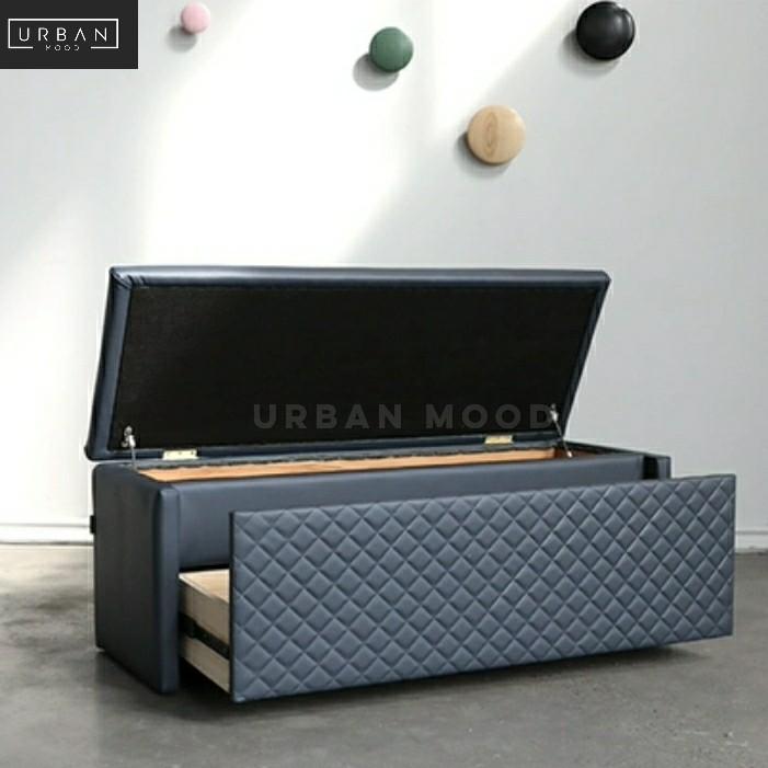 MARIN Modern Foyer Storage Bench