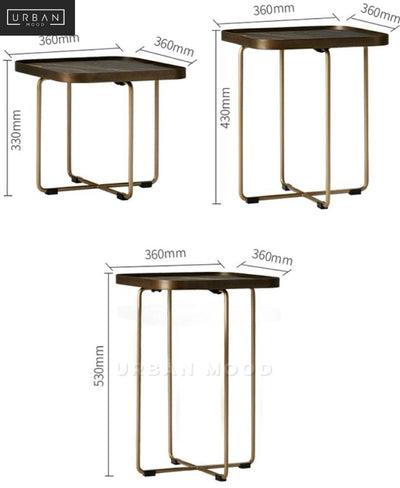 MING Modern Marble Side Table