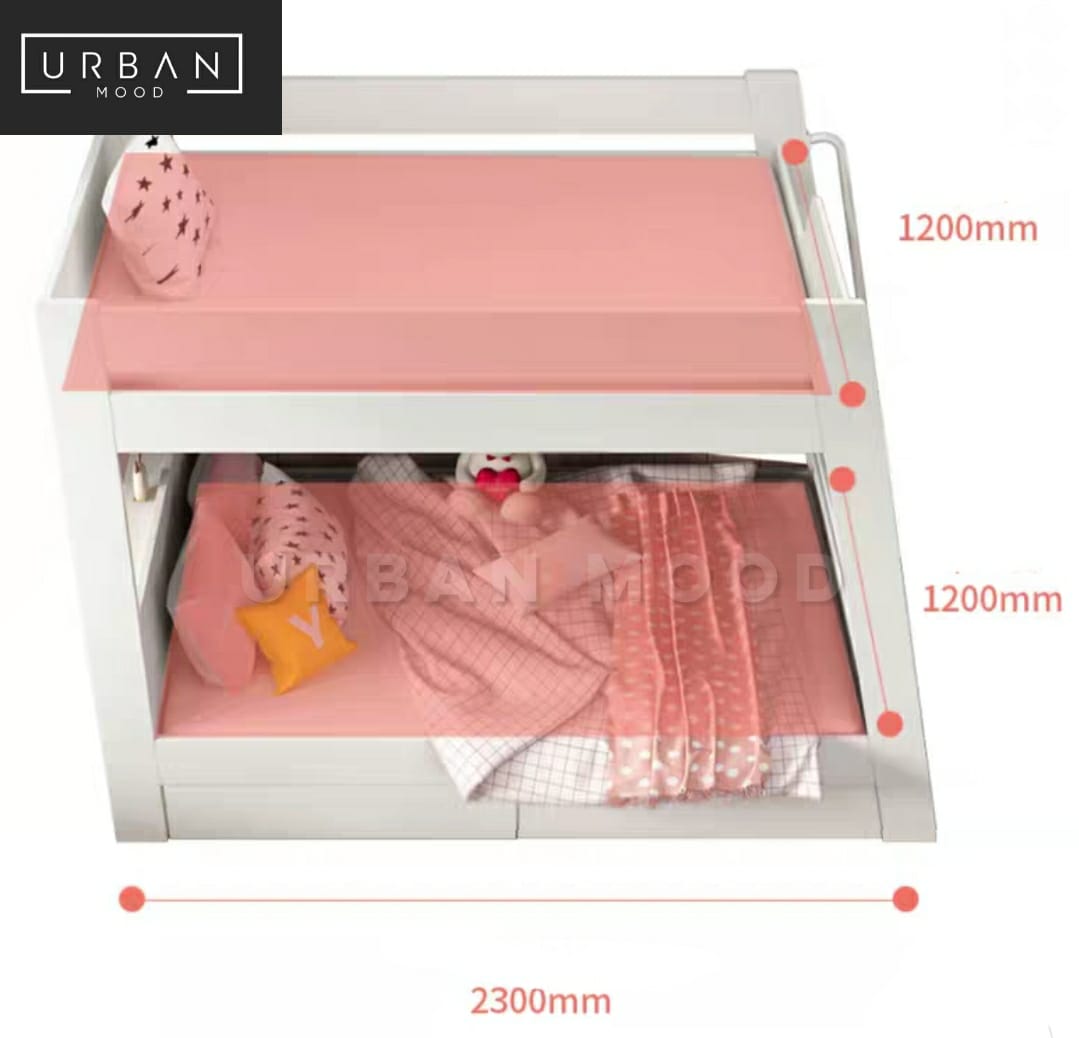 MAIDEN Modern Children's Bunk Bedframe