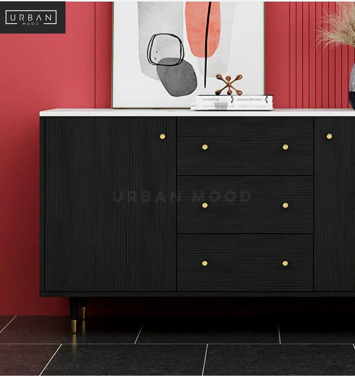 MERCIER Modern Marble Sideboard