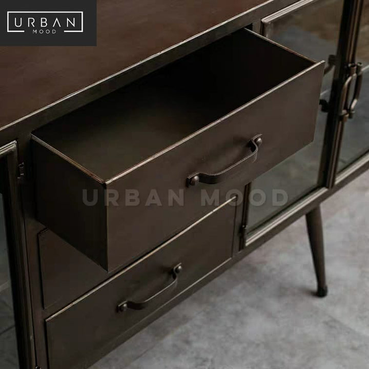 METTLE Industrial Metal Sideboard