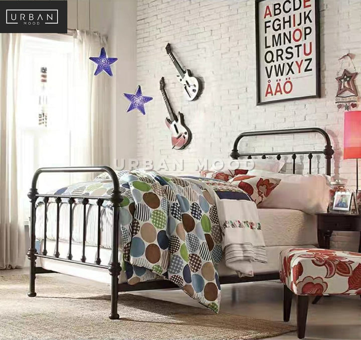 MILLET Vintage Metal Bedframe