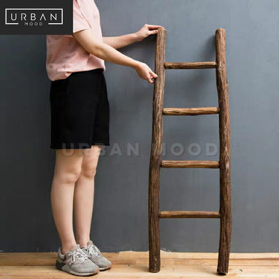 MOBLER Solid Wood Ladder Rack