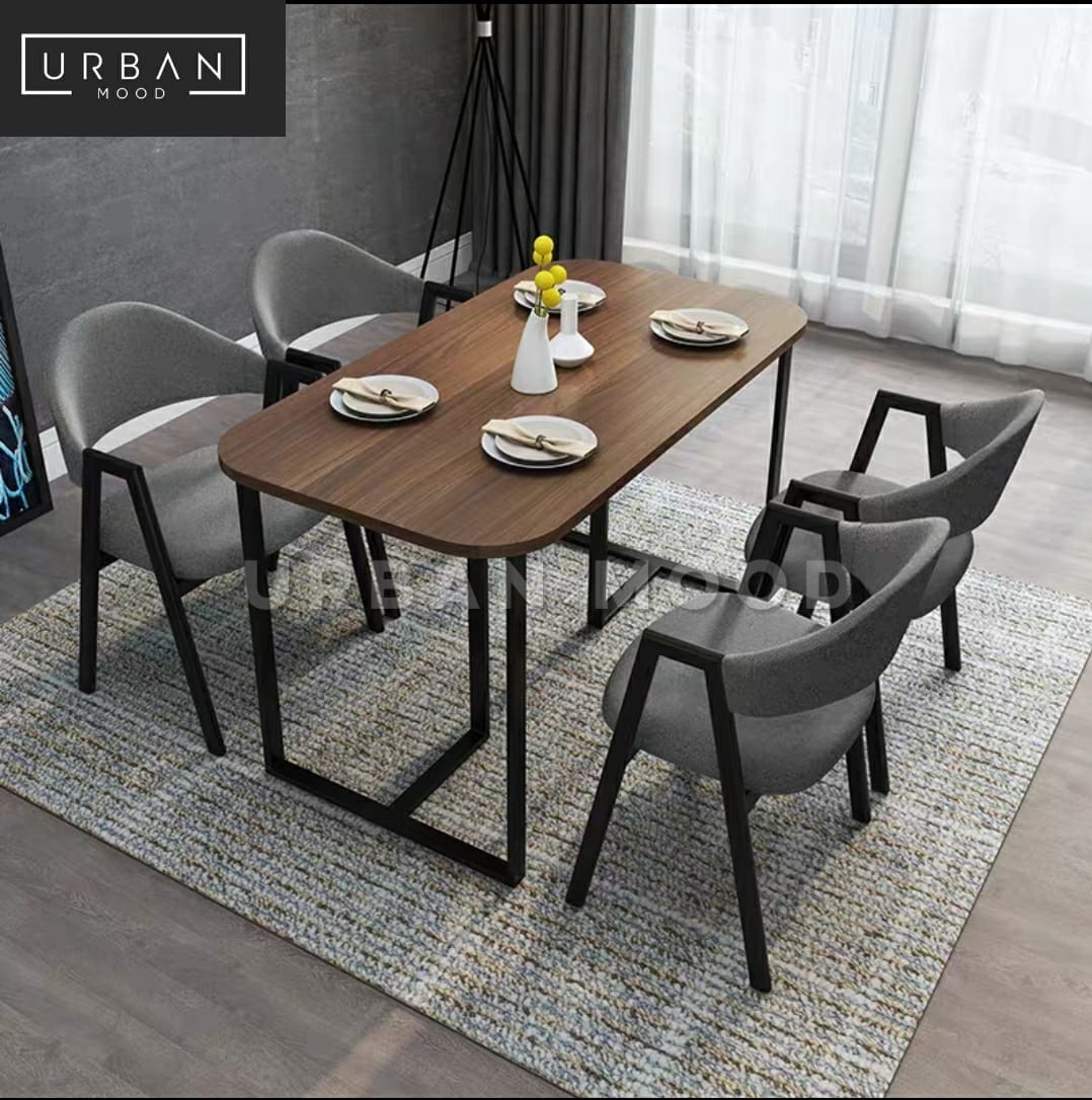 MONIX Modern Marble Dining Table & Chairs