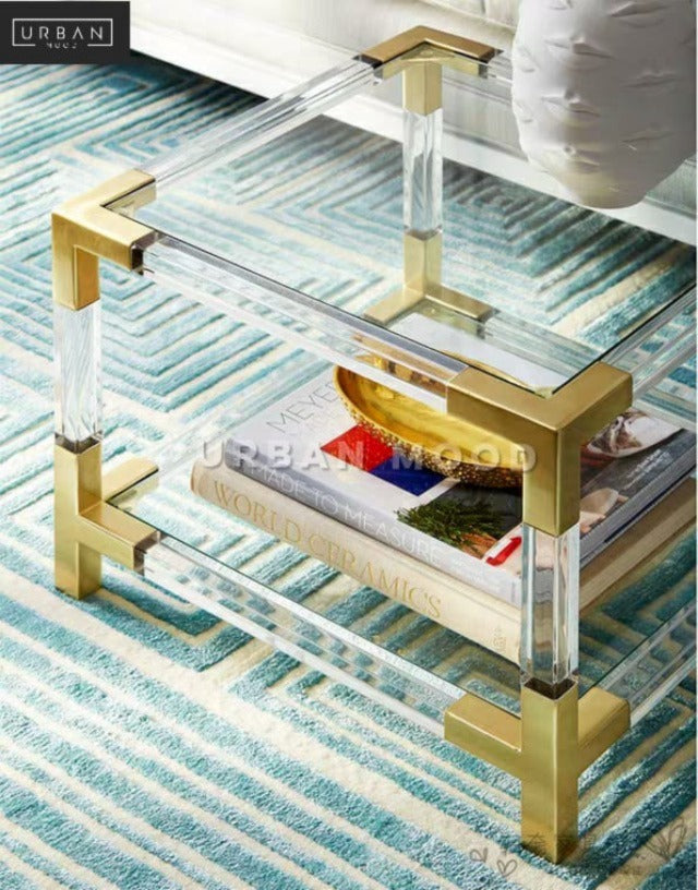 ANTHRO Modern Acrylic Side Table