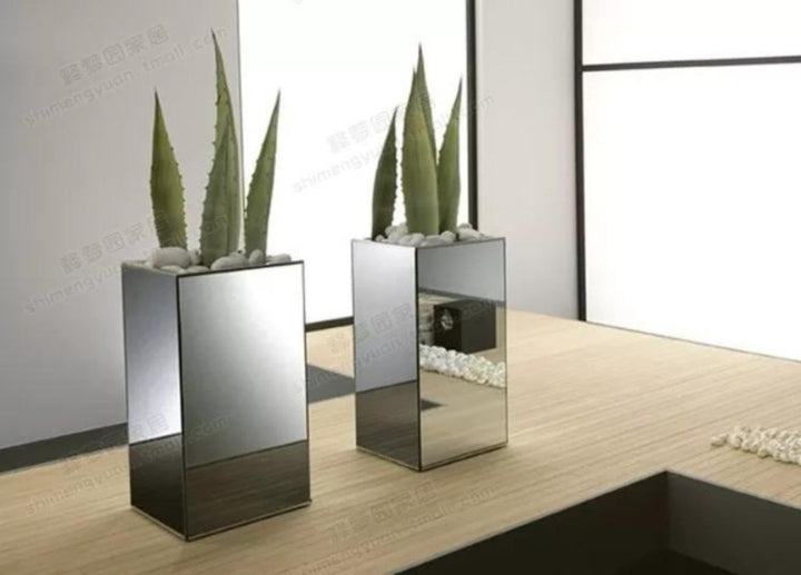 AUDREY Mirrored Plant Holder