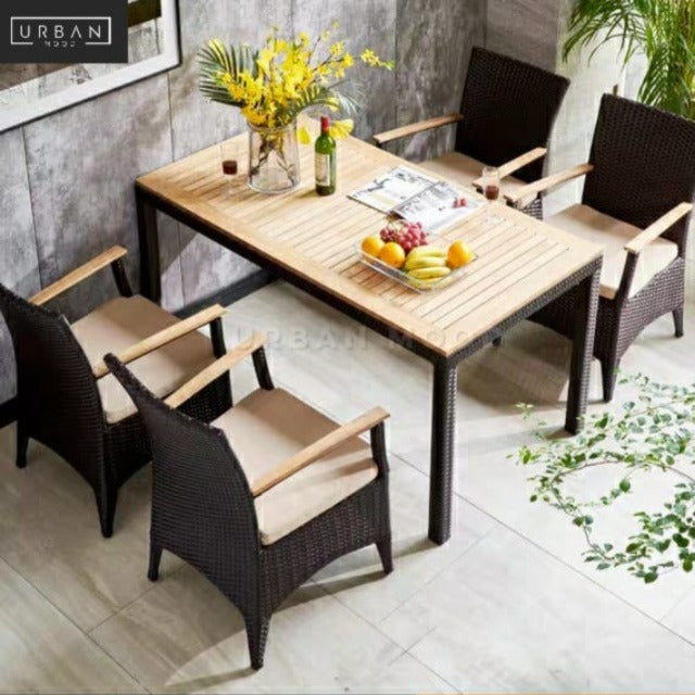 CLAYTON Outdoor Dining Table Set