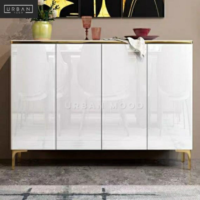 CLOVER Modern Glossy Sideboard