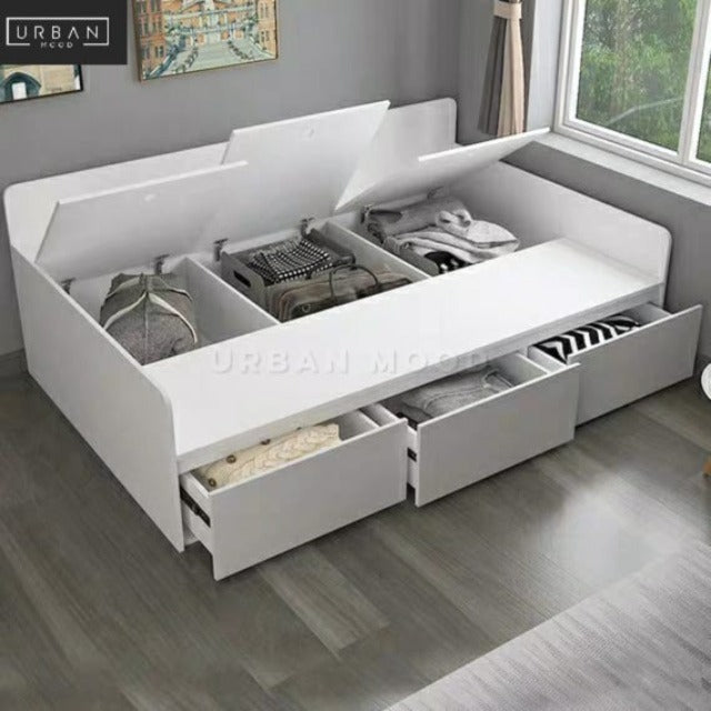 COBY Modern Storage Bed