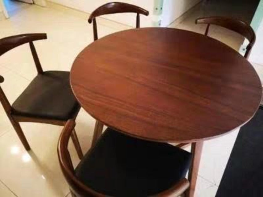 CARSON Solid Wood Round Dining Table