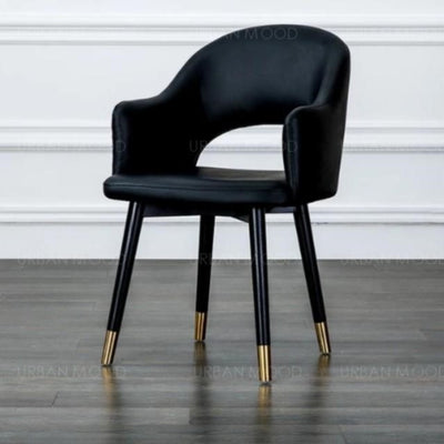 BLAKE Faux Leather Designer Dining Chair