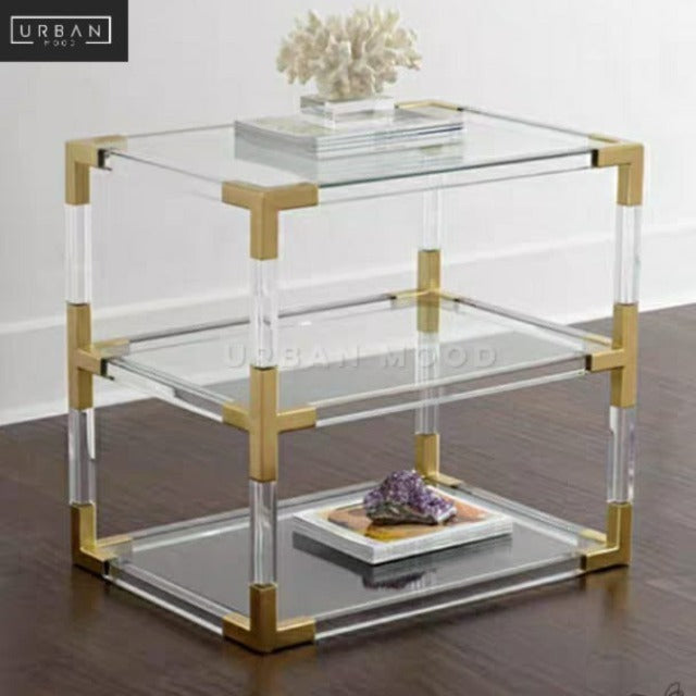 ANTHRO Modern Acrylic Side Table