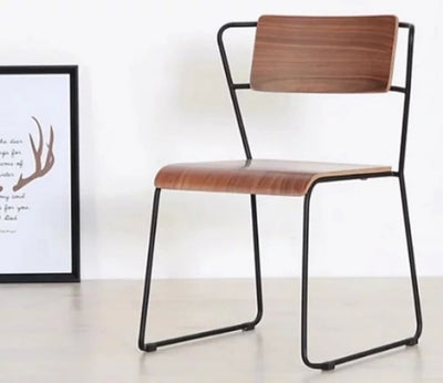BRADY Minimalist Wooden Dining Chair