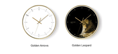 CHERIE Gold Series Pop Art Wall Clock