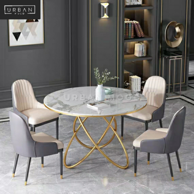 (Ready To Ship) PLEDGE Contemporary Marble Dining Table