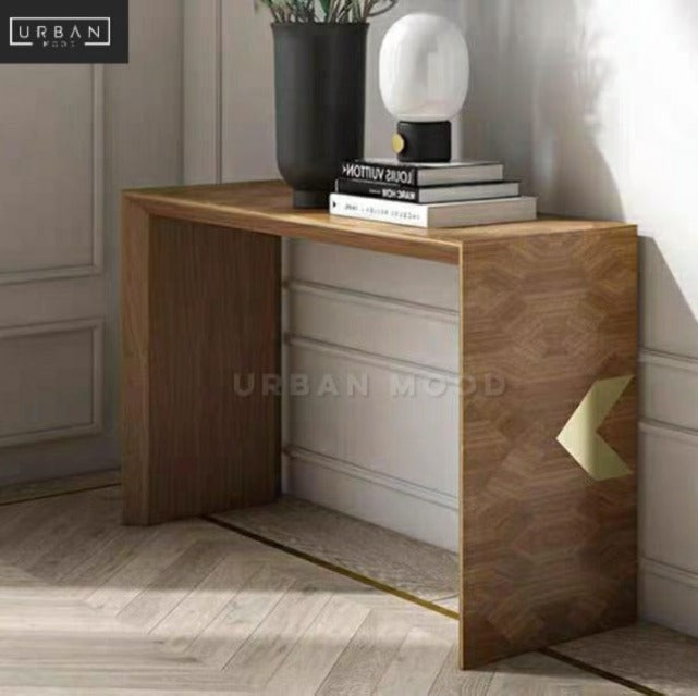 ARGENT Modern Solid Wood Hallway Console