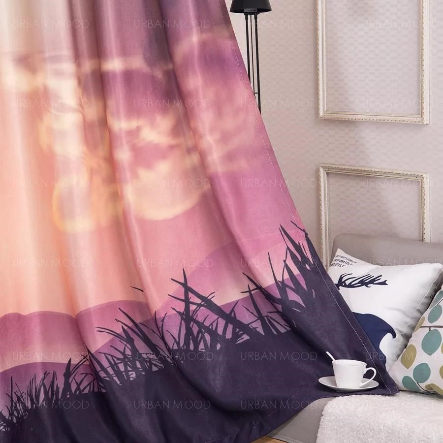 NAOKI Sunset Mood Curtains