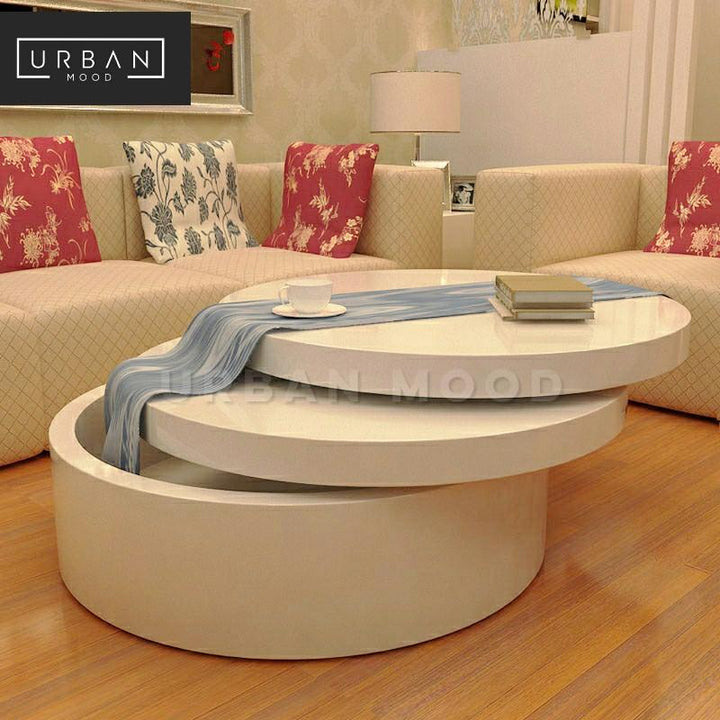 NESTE Modern Swivel Coffee Table