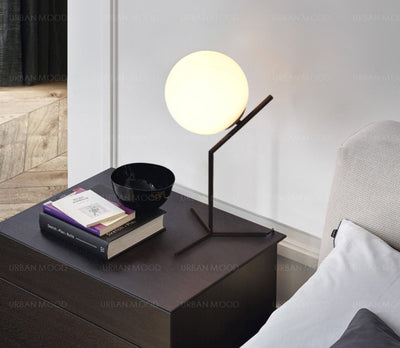 NOBLE Full Moon Contemporary LED Table Lamp