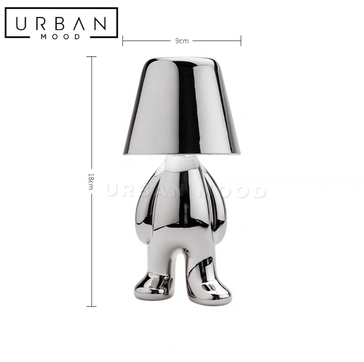 NICKEL Modern Table Lamp