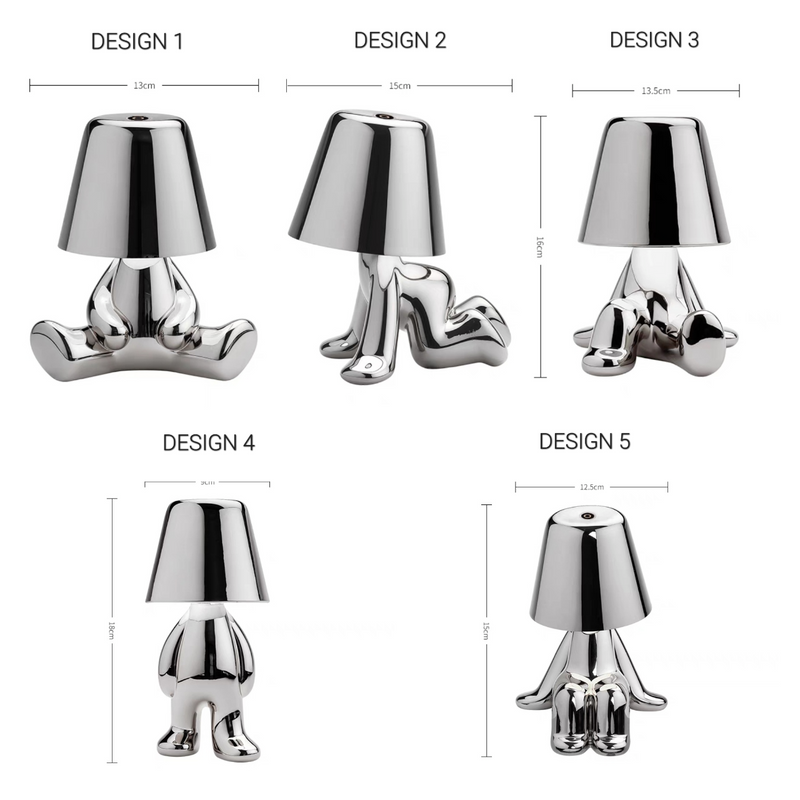 NICKEL Modern Table Lamp