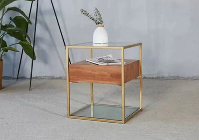 NIELSON Mixed Element Side Table