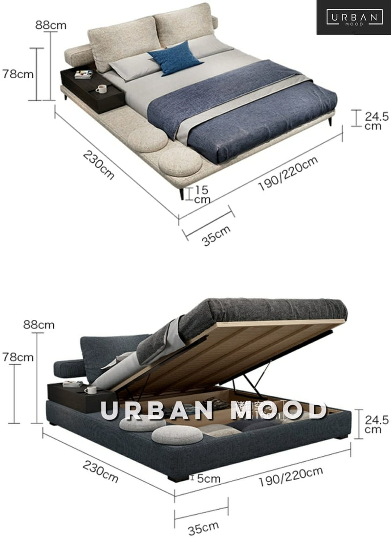 NOVEL Japanese Platform Bed