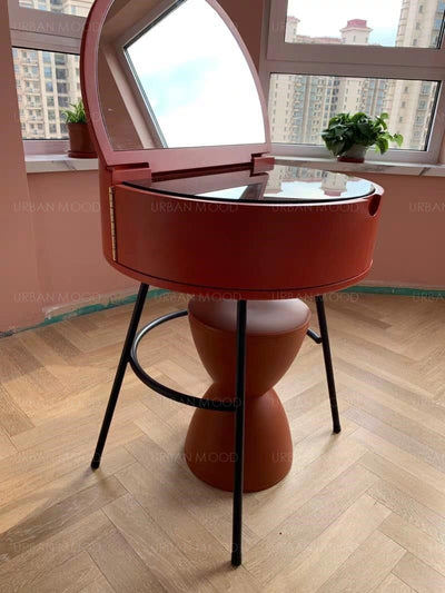 OBELIA Contemporary Accent Stool / Side Table