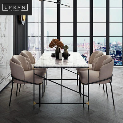 ODESSA Modern Marble Dining Table