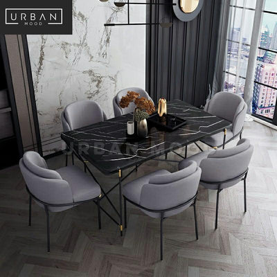 ODESSA Modern Marble Dining Table