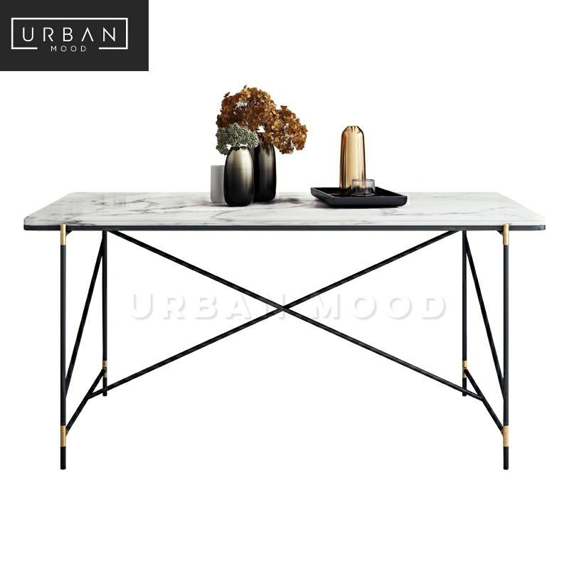 ODESSA Modern Marble Dining Table