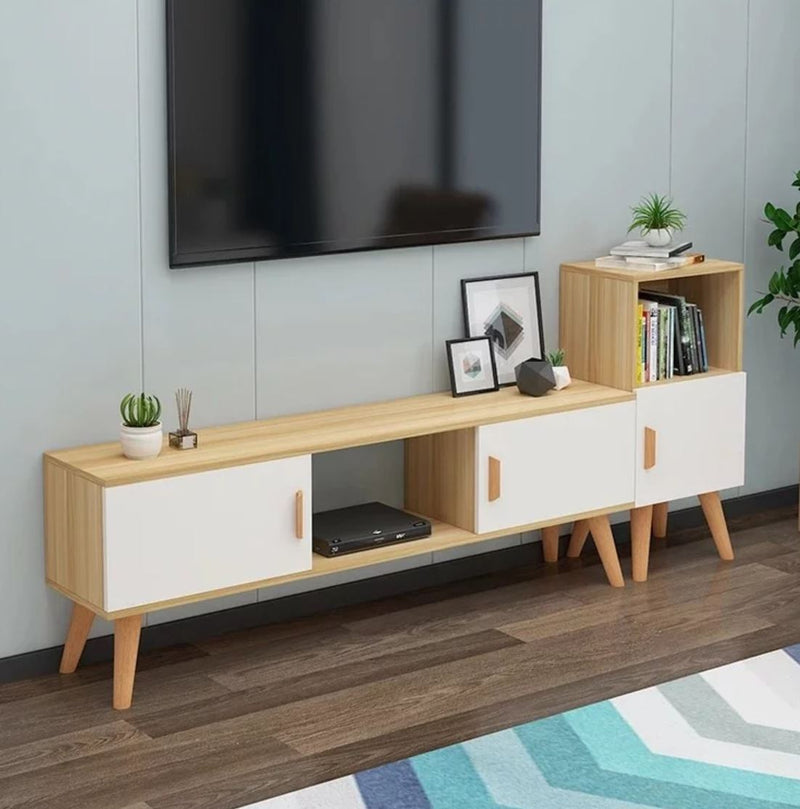 OWEN Japanese Style Wooden TV Console
