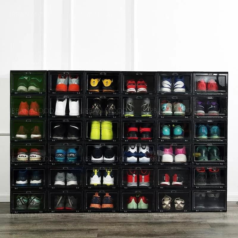 PAIGE Modern Minimalist Stackable Shoe Cabinet Boxes – Urban Mood