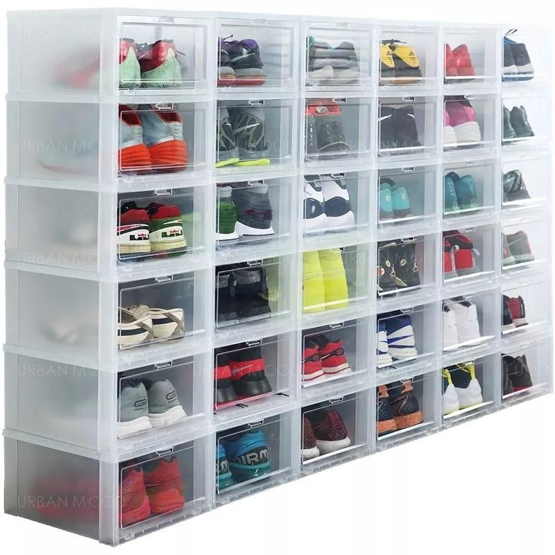 PAIGE Modern Minimalist Stackable Shoe Cabinet Boxes