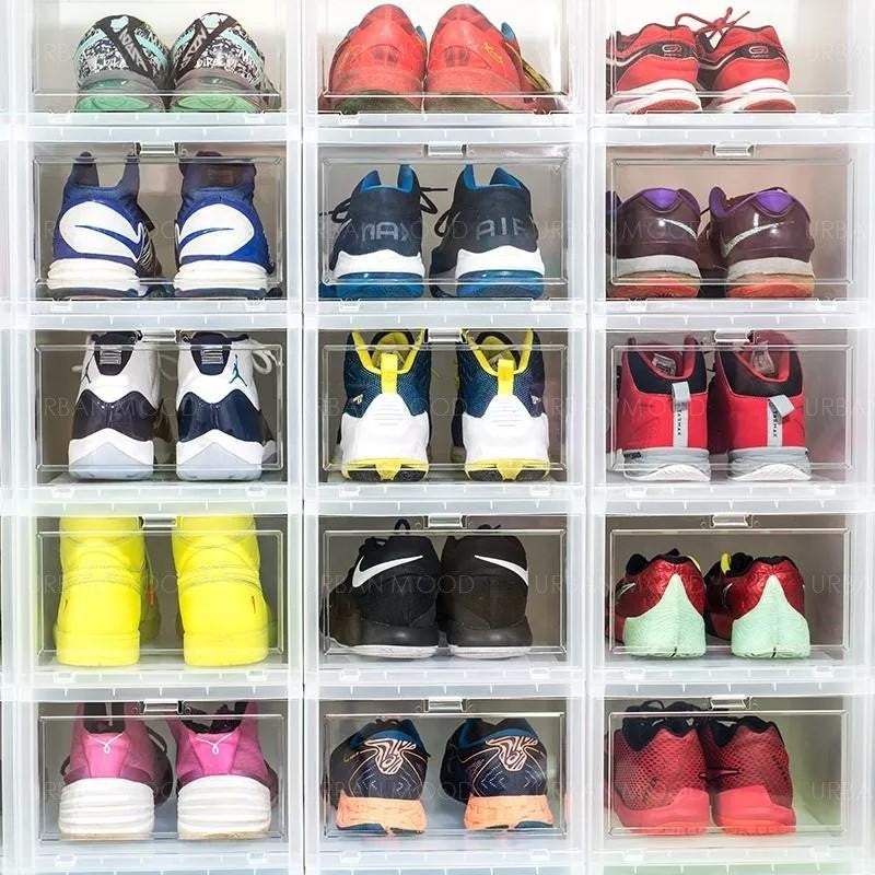 PAIGE Modern Minimalist Stackable Shoe Cabinet Boxes