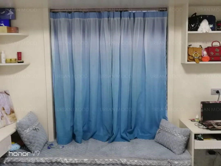 PEEKABOO Ombre Starburst Curtains