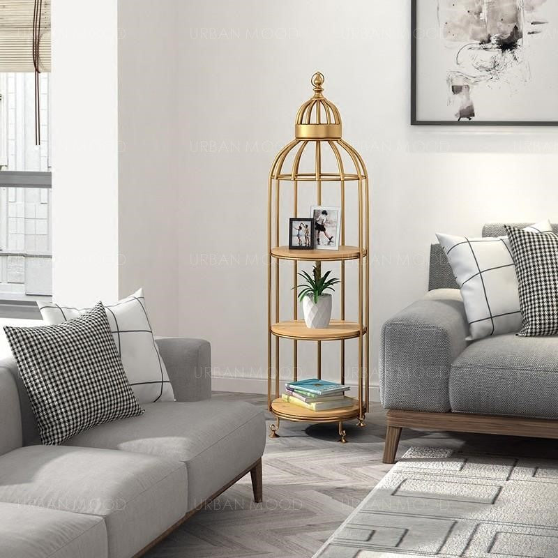 QUIRKY Bird Cage Display Stand / Cabinet