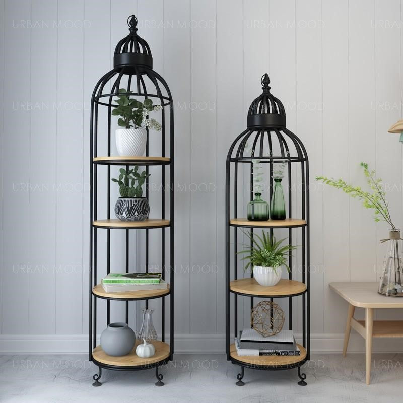 QUIRKY Bird Cage Display Stand / Cabinet