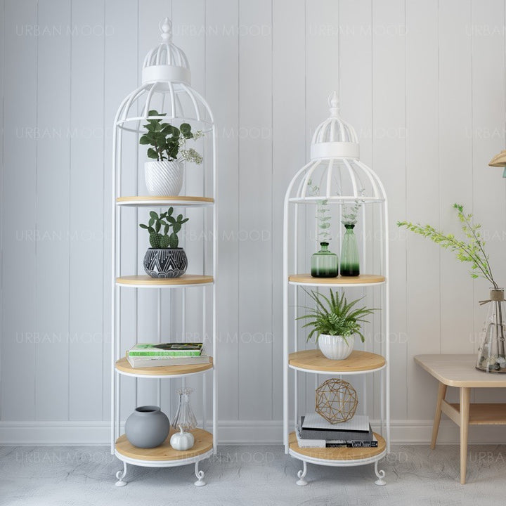 QUIRKY Bird Cage Display Stand / Cabinet