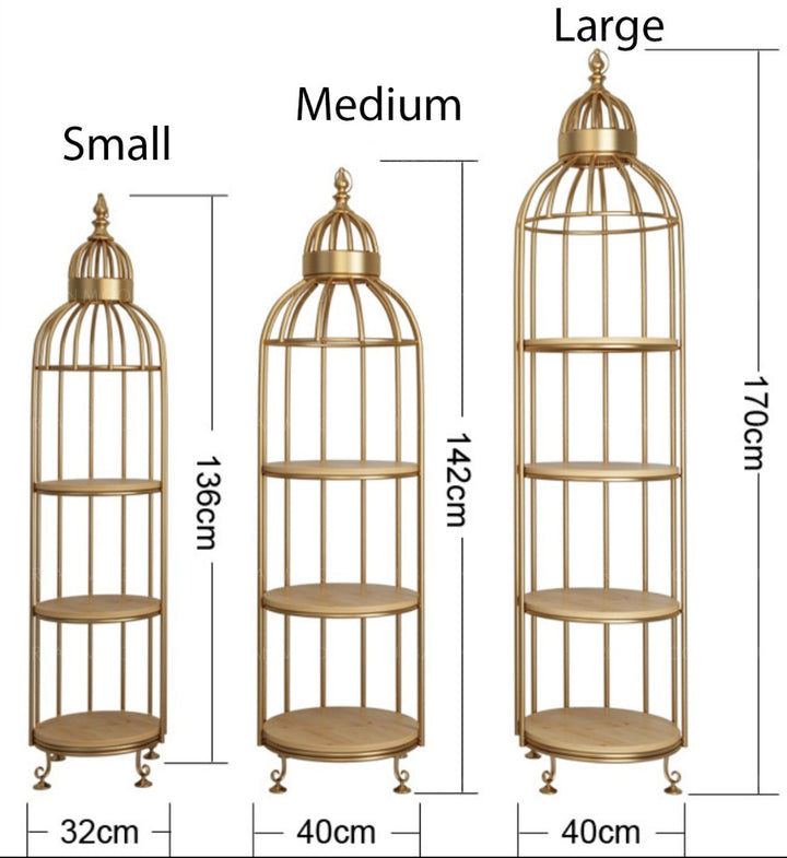 QUIRKY Bird Cage Display Stand / Cabinet