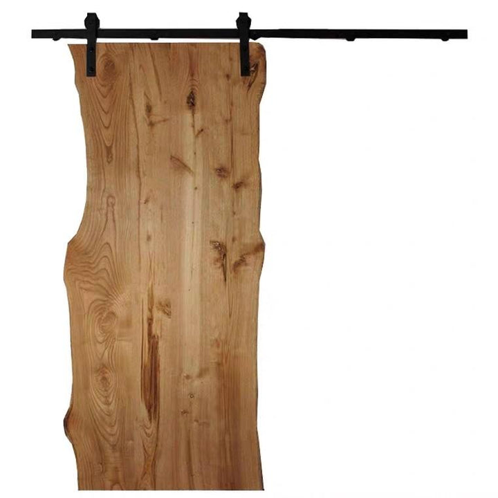 REID Modern Wood Slab Barn Door