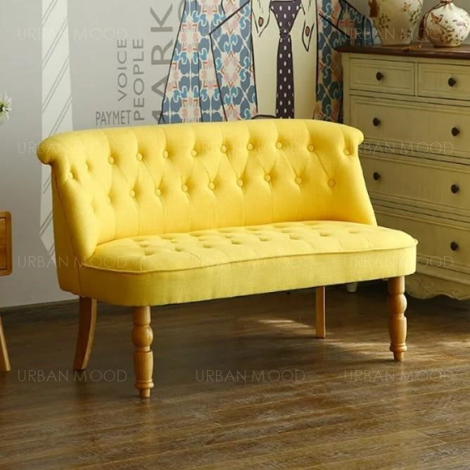 RIVELE Victorian Fabric Sofa