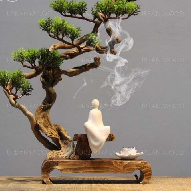 RONIN Zen Meditative Bonsai Aroma Diffuser Decoration