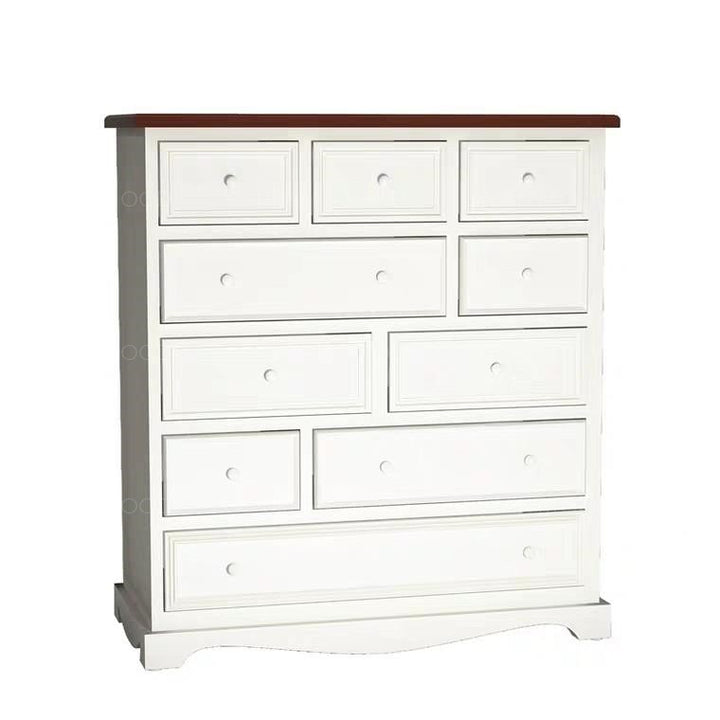 RUSSELL Rustic Tall Chest of Drawers