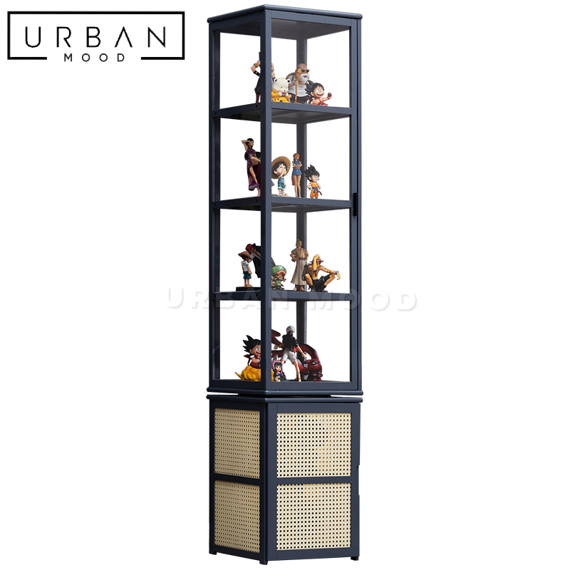 RODYK Modern Rotating Display Cabinet