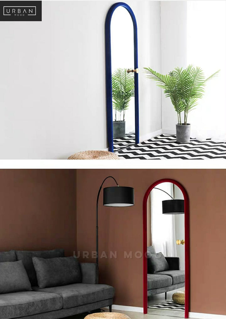 RYKER Postmodern Arch Door Mirror