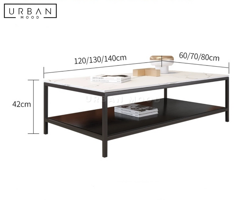 RYLAND Modern Sintered Stone Coffee Table