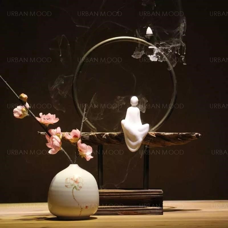 SACHIO Contemplative Buddha Aroma Diffuser Decoration